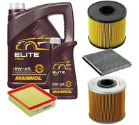 Denckermann Controllo Set mannol Elite Di 5W-40 6L per Renault Laguna