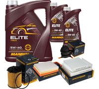 Denckermann Controllo Set mannol Elite Di 5W-40 7L per Peugeot