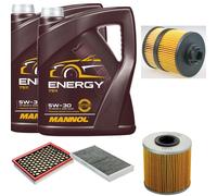 Denckermann Controllo Set mannol Energia 5W-30 10L per Opel Vectra C Caravan