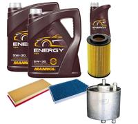 Denckermann Controllo Set mannol Energia 5W-30 11L per Mercedes-Benz CLK
