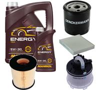 Denckermann Controllo Set mannol Energia 5W-30 6L per Ford di Messa II