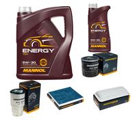 Denckermann Controllo Set mannol Energia 5W-30 6L per Legno Toyota Corolla Verso