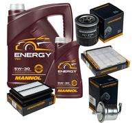 Denckermann Controllo Set mannol Energia 5W-30 6L per Suzuki Liana Hatchback