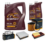 Denckermann Controllo Set mannol Energia 5W-30 7L per di Skoda Roomster