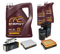 Denckermann Controllo Set mannol Energia 5W-30 7L per VW Amarok 2.0 TSI