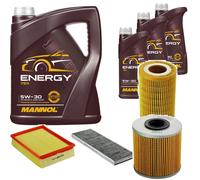 Denckermann Controllo Set mannol Energia 5W-30 8L per Opel Vectra B Roulette