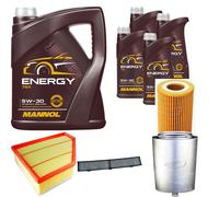 Denckermann Controllo Set mannol Energia 5W-30 9L per BMW 3er Touring 335d