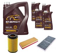 Denckermann Controllo Set mannol Energia 5W-30 9L per Mercedes-Benz Vetro By SLK