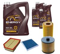 Denckermann Controllo Set mannol Energia 5W-30 9L per Volvo XC90 Io D5