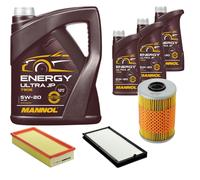Denckermann Controllo Set mannol Energia Ultra JP 5W-20 8L per BMW