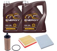 DENCKERMANN Controllo Set MANNOL Energy 5W-30 10L Per Fiat Freemont 3.6 4x4