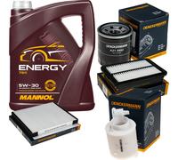 DENCKERMANN Controllo Set MANNOL Energy 5W-30 5L Per KIA Proceed 1.0 T-GDi
