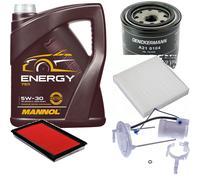 DENCKERMANN Controllo Set MANNOL Energy 5W-30 5L Per Suzuki SX4 1.6 VVT 1.5