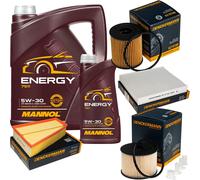 DENCKERMANN Controllo Set MANNOL Energy 5W-30 6L Per Ford S-Max 2.0 TDCi