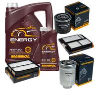 DENCKERMANN Controllo Set MANNOL Energy 5W-30 6L Per Mazda 5 2.0 CD
