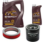 DENCKERMANN Controllo Set MANNOL Energy 5W-30 6L Per Opel Campo 2.3 4x4