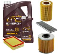 DENCKERMANN Controllo Set MANNOL Energy 5W-30 6L Per Opel Vectra B Caravan