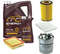 DENCKERMANN Controllo Set MANNOL Energy 5W-30 6L Per Skoda Superb I 2.5 TDi