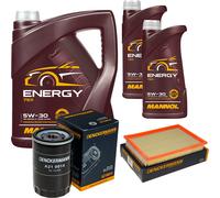 DENCKERMANN Controllo Set MANNOL Energy 5W-30 7L Per Jeep Cherokee 3.7 4x4