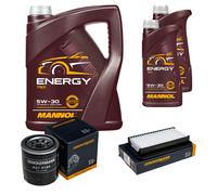 DENCKERMANN Controllo Set MANNOL Energy 5W-30 7L Per Suzuki SX4 1.6 VVT 4x4