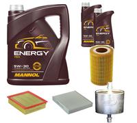 DENCKERMANN Controllo Set MANNOL Energy 5W-30 7L Per Volvo C70 II Cabriolet