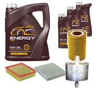 DENCKERMANN Controllo Set MANNOL Energy 5W-30 8L Per Volvo C70 II Cabriolet