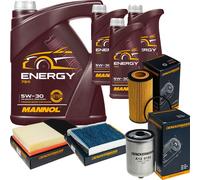 DENCKERMANN Controllo Set MANNOL Energy 5W-30 8L Per Volvo XC90 I D5 AWD