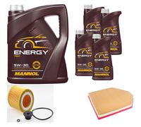 DENCKERMANN Controllo Set MANNOL Energy 5W-30 9L Per BMW X4 xDrive20i