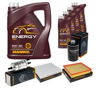 DENCKERMANN Controllo Set MANNOL Energy 5W-30 9L Per VW Amarok 2.0 TSI