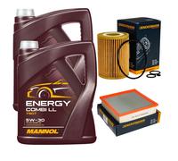 Denckermann Controllo Set Mannol Energy Combi LL 5W-30 10L Per Chrysler 300 C