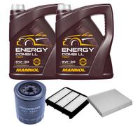 DENCKERMANN Controllo Set MANNOL Energy Combi LL 5W-30 10L Per Mitsubishi L
