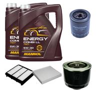 DENCKERMANN Controllo Set MANNOL Energy Combi LL 5W-30 10L Per Mitsubishi L