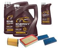DENCKERMANN Controllo Set MANNOL Energy Combi LL 5W-30 11L Per BMW 7 Serie 745d