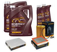 DENCKERMANN Controllo Set MANNOL Energy Combi LL 5W-30 12L Per Chrysler 300 C