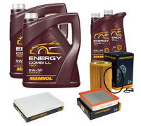 DENCKERMANN Controllo Set MANNOL Energy Combi LL 5W-30 12L Per Chrysler 300 C