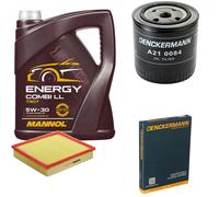 DENCKERMANN Controllo Set MANNOL Energy Combi LL 5W-30 5L Per Audi A8 2.8