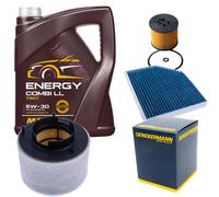 DENCKERMANN Controllo Set MANNOL Energy Combi LL 5W-30 5L Per Audi Q5 2.0 TDI