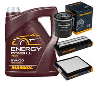 Denckermann Controllo Set mannol Energy Combi ' Ll 5W-30 5L per Hyunday i10