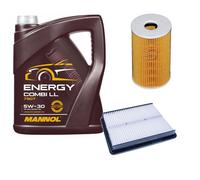 Denckermann Controllo Set Mannol Energy Combi LL 5W-30 5L Per Kia Optima