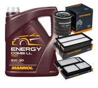Denckermann Controllo Set Mannol Energy Combi LL 5W-30 5L Per Mazda 5 2.0