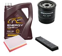 DENCKERMANN Controllo Set MANNOL Energy Combi LL 5W-30 5L Per MINI Mini One D