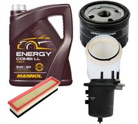 Denckermann Controllo Set mannol Energy Combi Ll 5W-30 5L per Nissan Kubistar