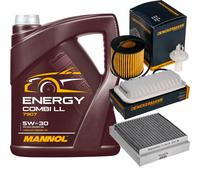Denckermann Controllo Set Mannol Energy Combi LL 5W-30 5L Per Subaru Justy IV