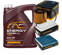Denckermann Controllo Set Mannol Energy Combi LL 5W-30 5L Per Subaru Trezia