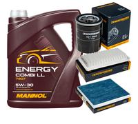 DENCKERMANN Controllo Set MANNOL Energy Combi LL 5W-30 5L Per Toyota Avensis
