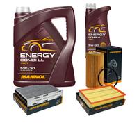 Denckermann Controllo Set Mannol Energy Combi LL 5W-30 6L Per Audi TT 2.0 TTS