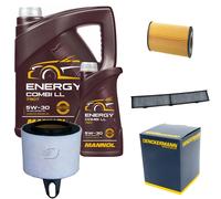 Denckermann Controllo Set Mannol Energy Combi LL 5W-30 6L Per BMW 1 Serie 120I