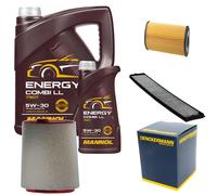 DENCKERMANN Controllo Set MANNOL Energy Combi LL 5W-30 6L Per BMW X3 2.0D