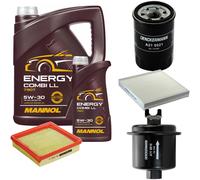 DENCKERMANN Controllo Set MANNOL Energy Combi LL 5W-30 6L Per Honda Civic VI