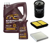 DENCKERMANN Controllo Set MANNOL Energy Combi LL 5W-30 6L Per Honda Civic VI